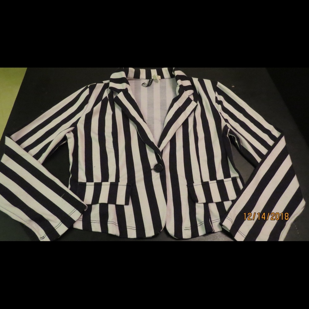 Striped Blazer